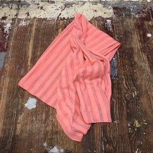 Bright Pink & Silver Victoria’s Secret Scarf